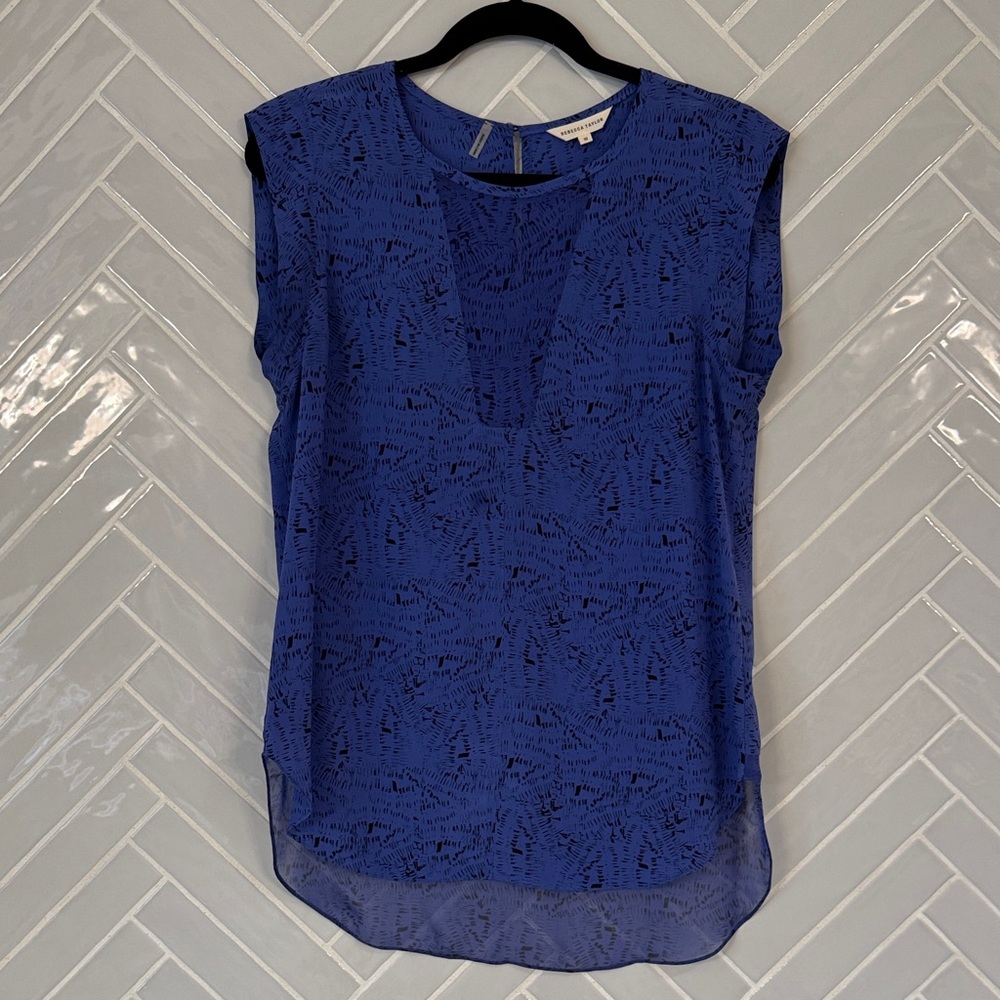 Rebecca Taylor Royal Blue Blouse